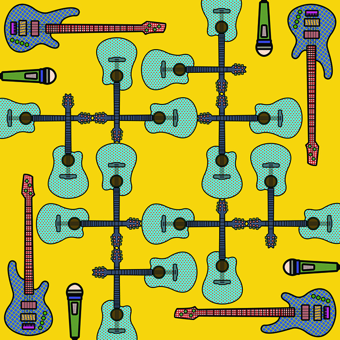 Pop Art Guitars